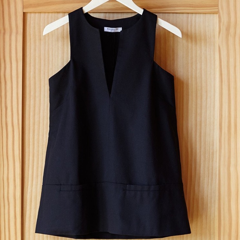 Emerson Fry A LINE MOD TOP Tank Black